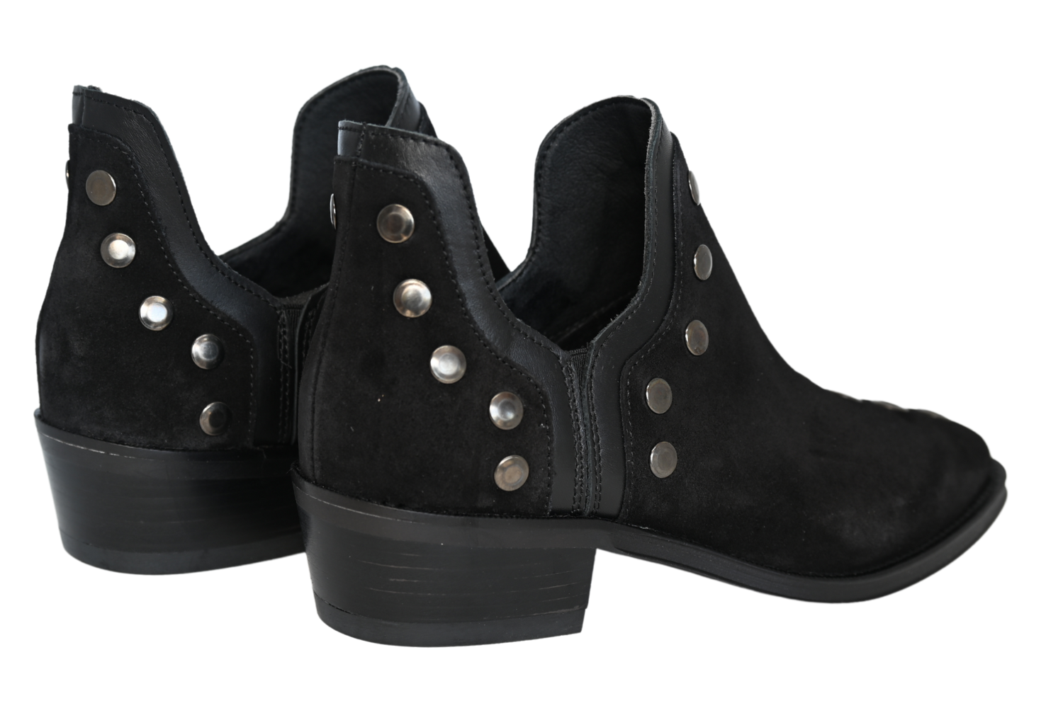 BOTIN CECILE GAMUZA NEGRO 2551