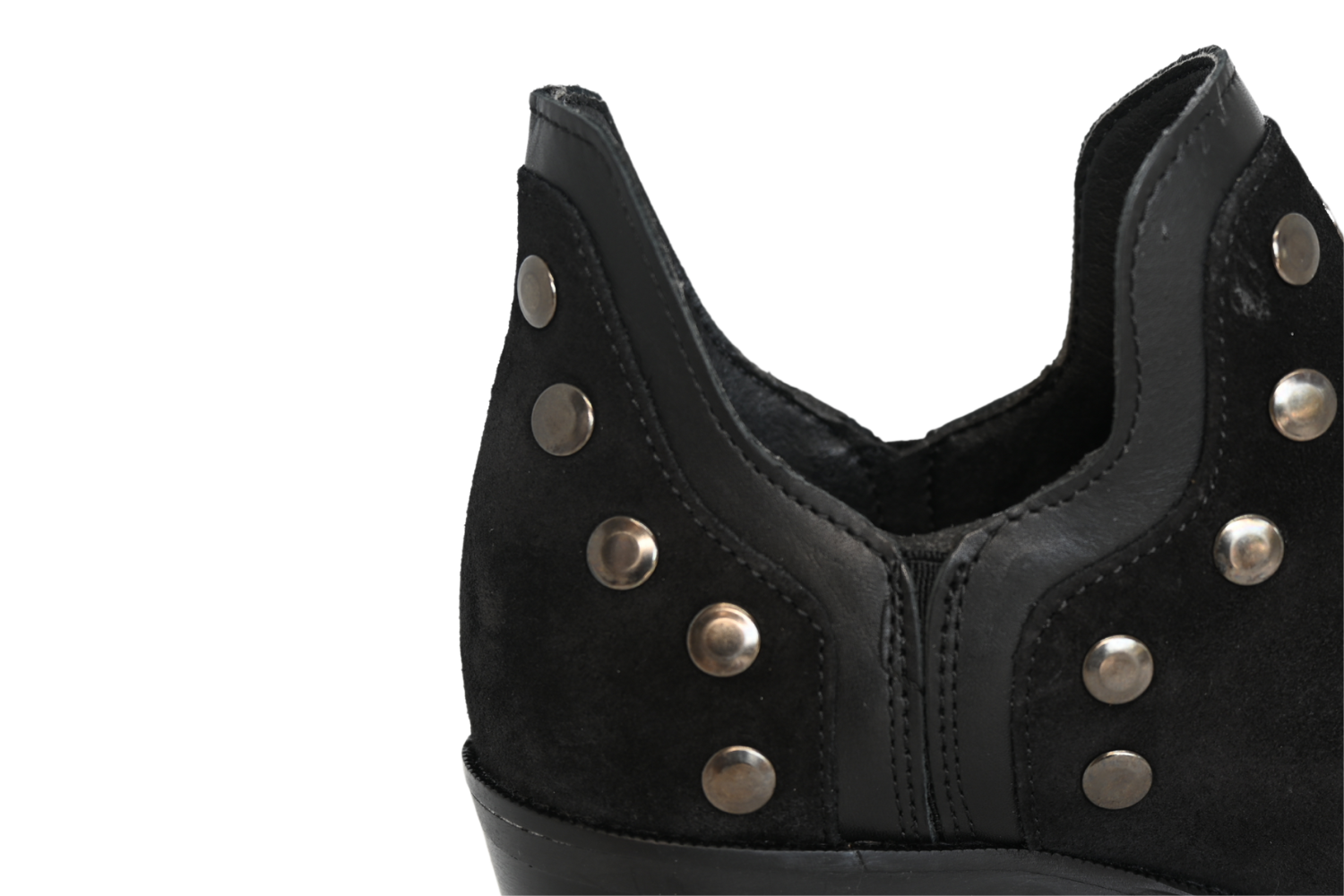 BOTIN CECILE GAMUZA NEGRO 2551