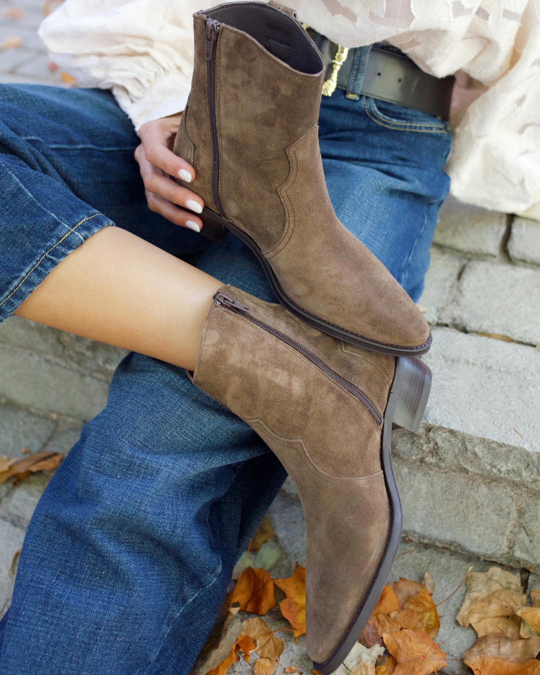 BOTIN CECILE MUSTANG 2548