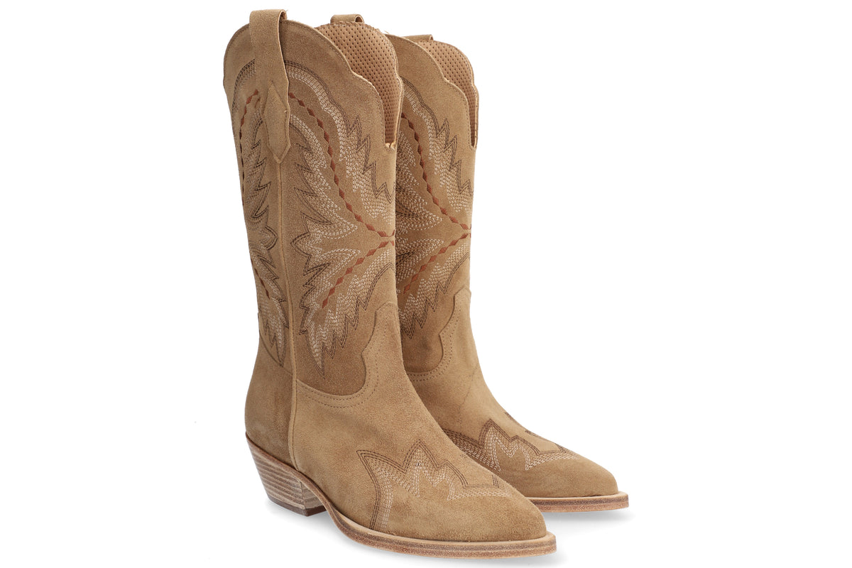 BOTA WESTERN GAMUZA 5217