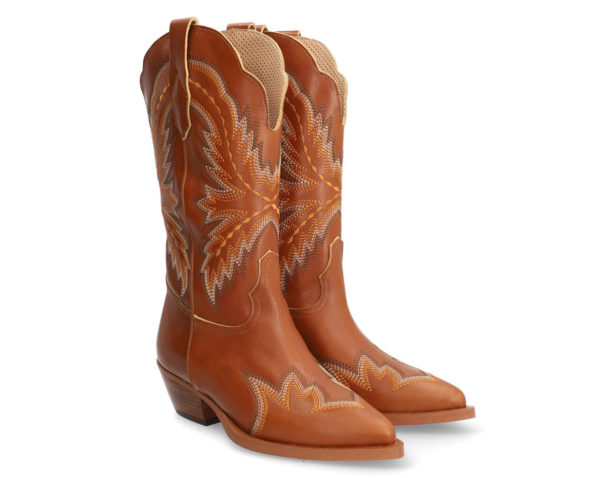 BOTA WESTERN CUERO 5217