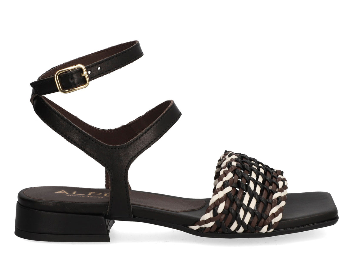 SANDALIA SAINT TROPEZ NEGRO 5589