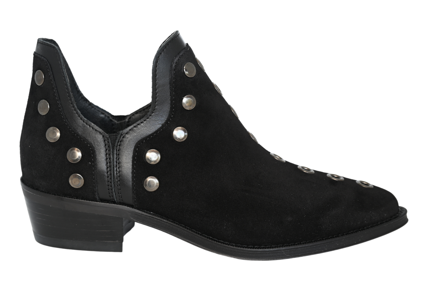 BOTIN CECILE GAMUZA NEGRO 2551