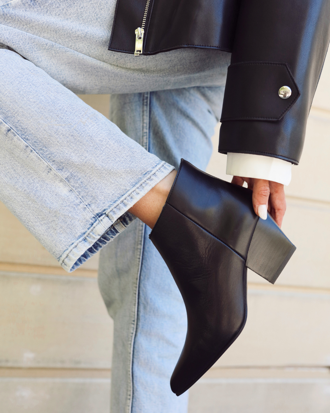 BOTIN INDIANA NEGRO 5196