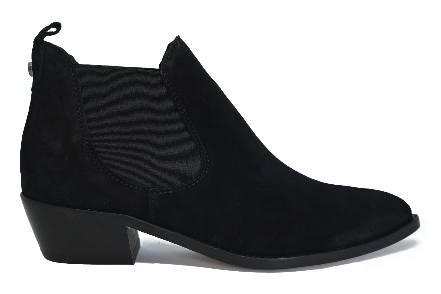 BOTIN ROSE GAMUZA NEGRO 4010
