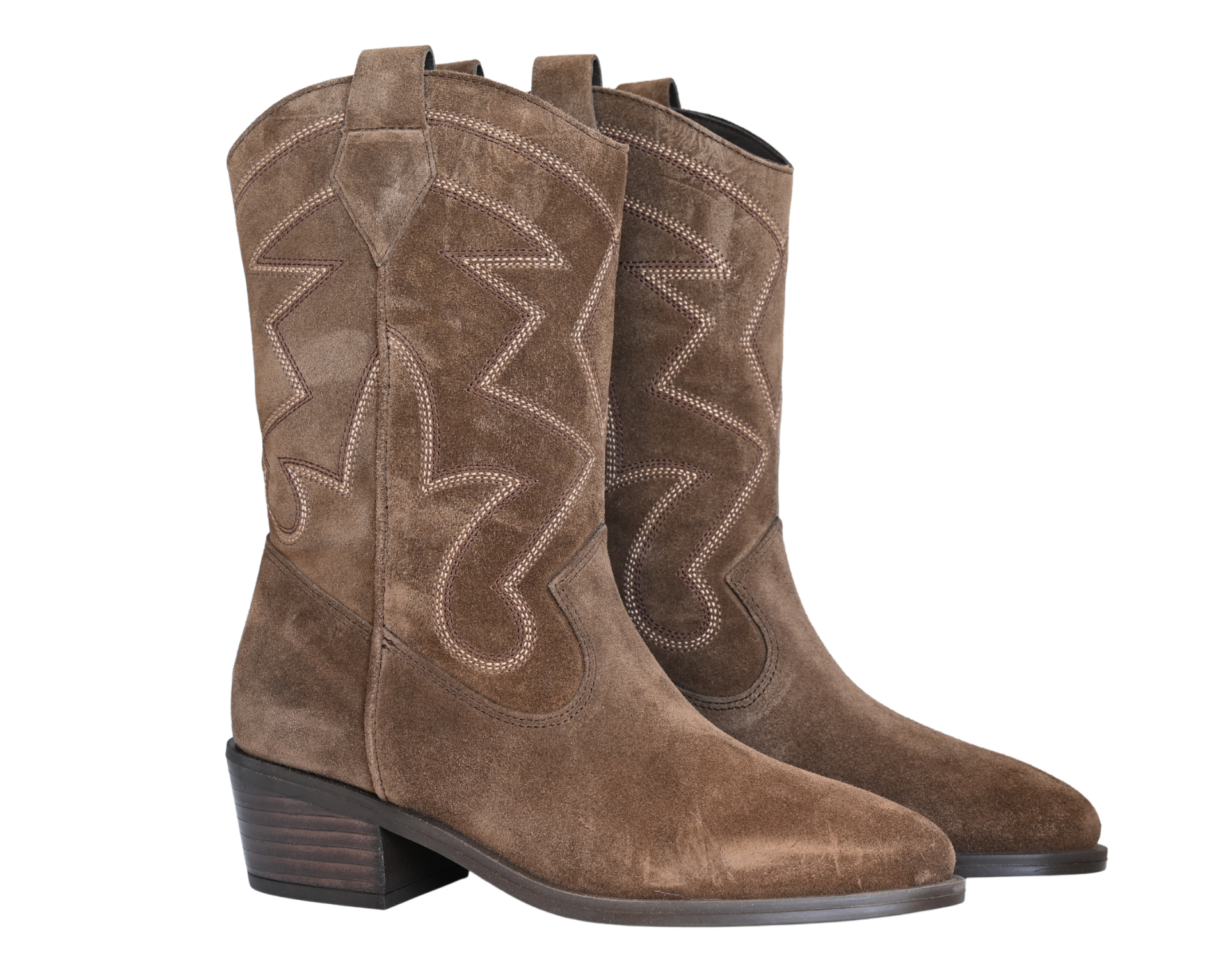 BOTA QUEENS GAMUZA MUSTANG 5386