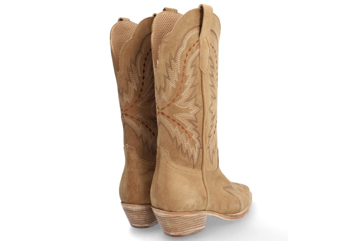 BOTA WESTERN GAMUZA 5217