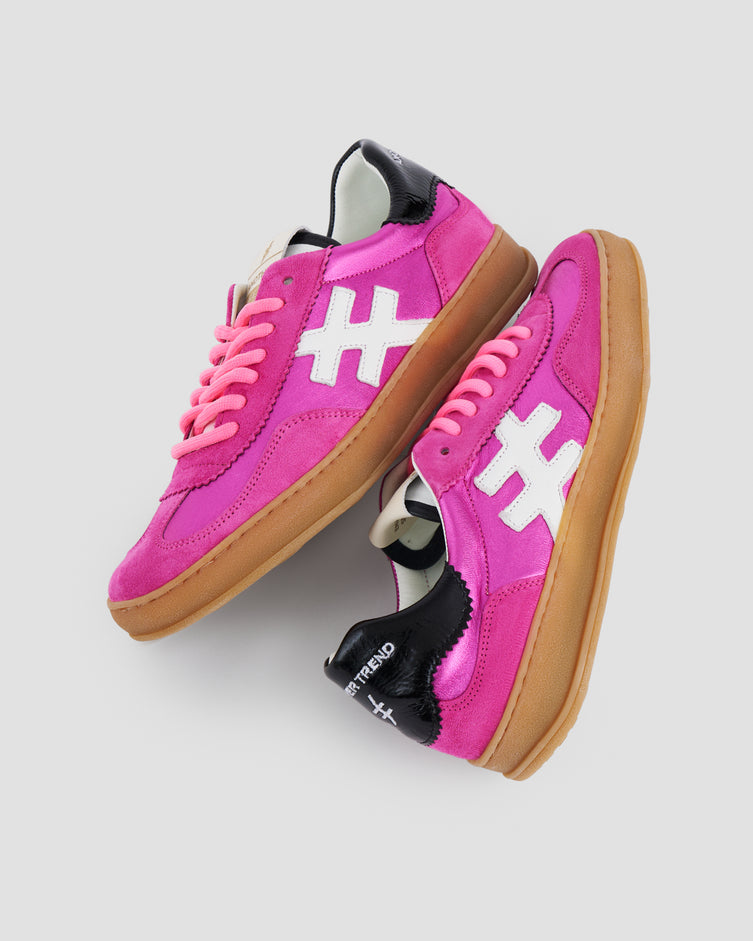 ZAPATILLA ICONIC FUCSIA A032