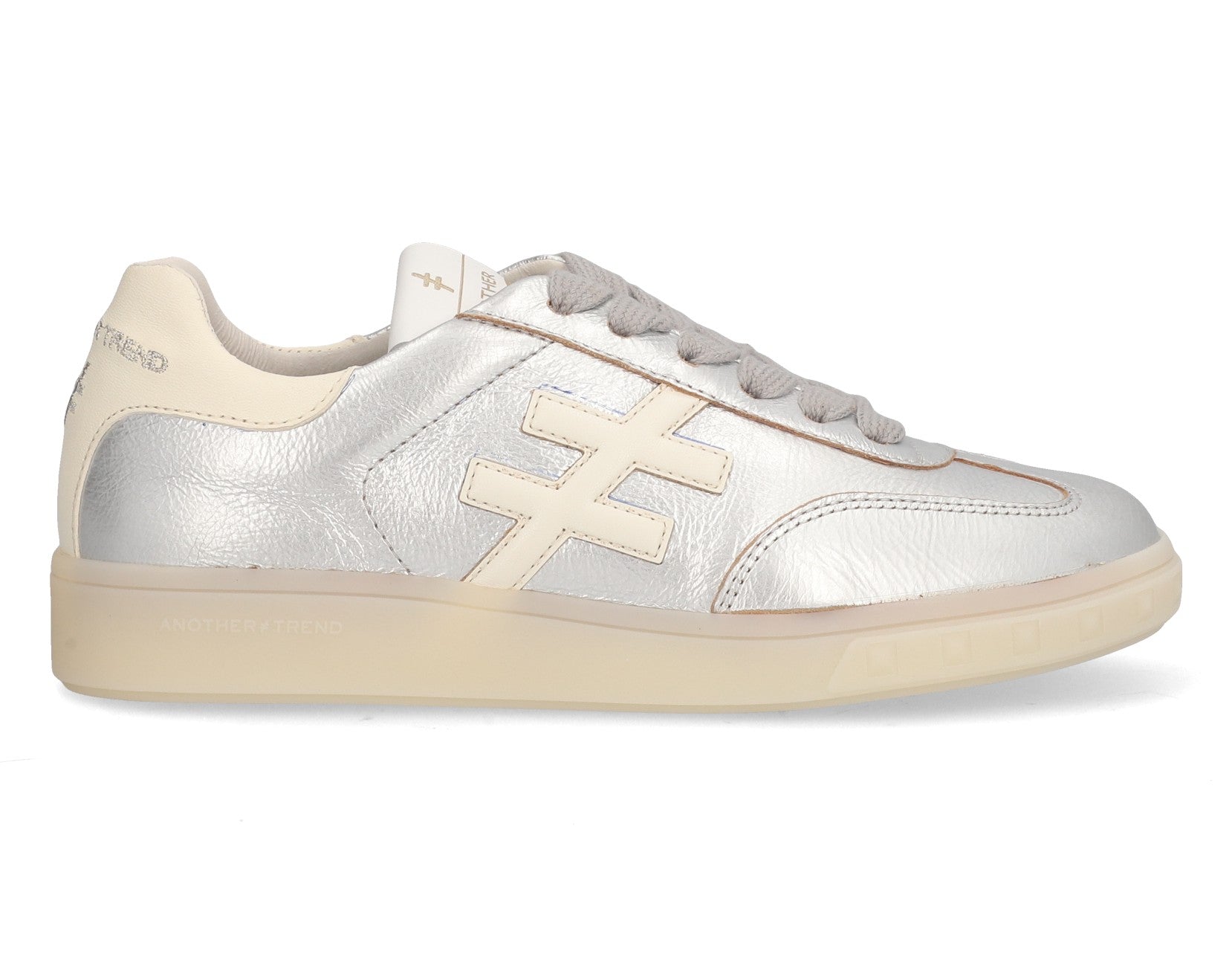ZAPATILLA ICONIC PLATA A038