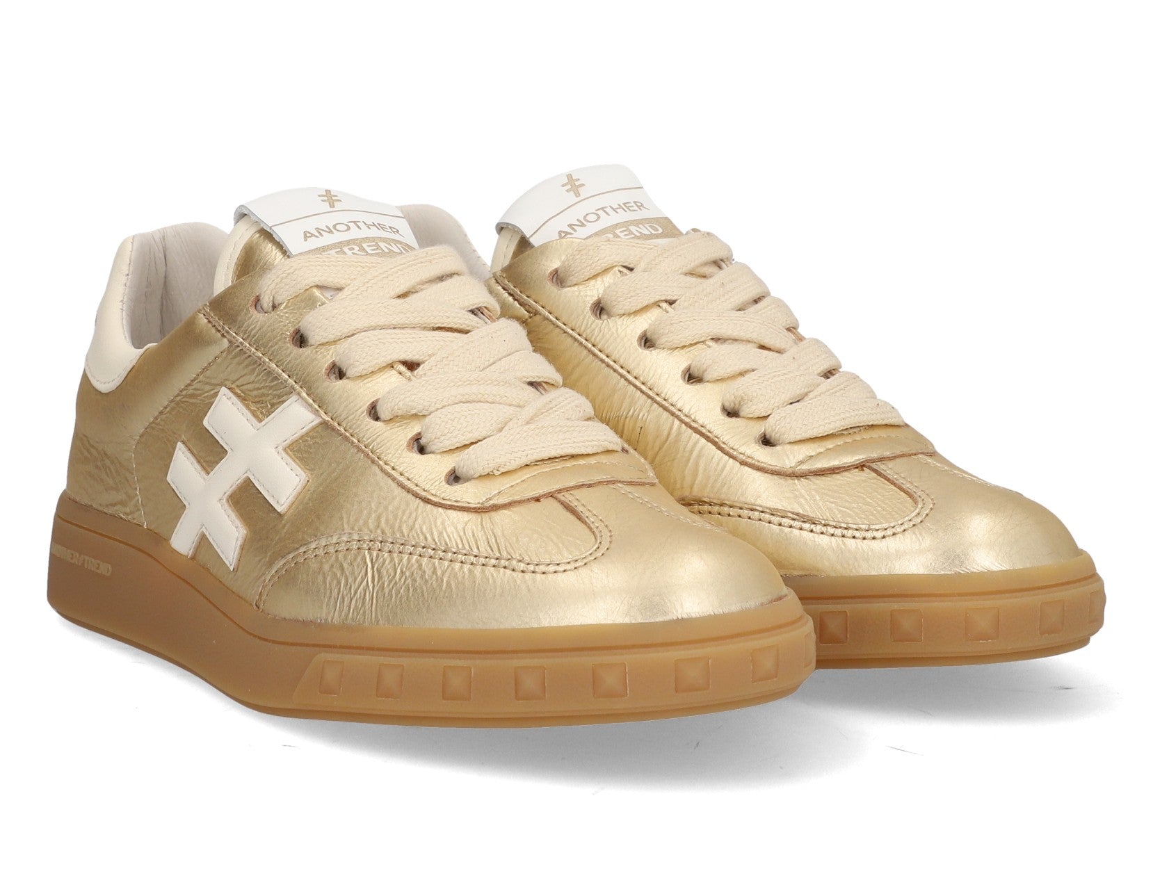 ZAPATILLA ICONIC DORADO A038