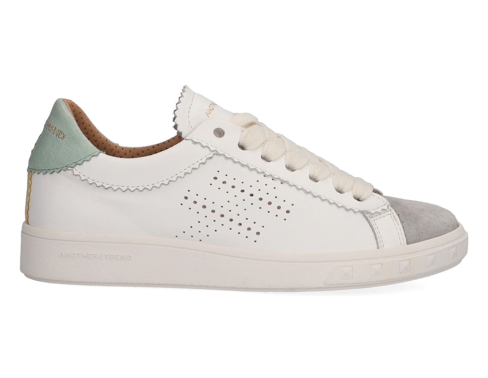 ZAPATILLA RETRO BLANCO AQUA A039