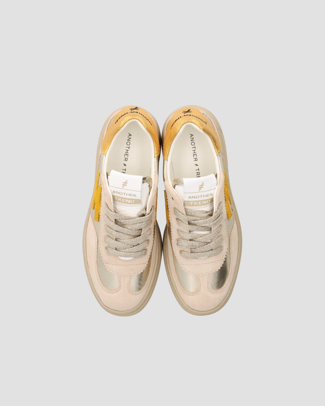 ZAPATILLA ATHLETIC LINO DORADO A035