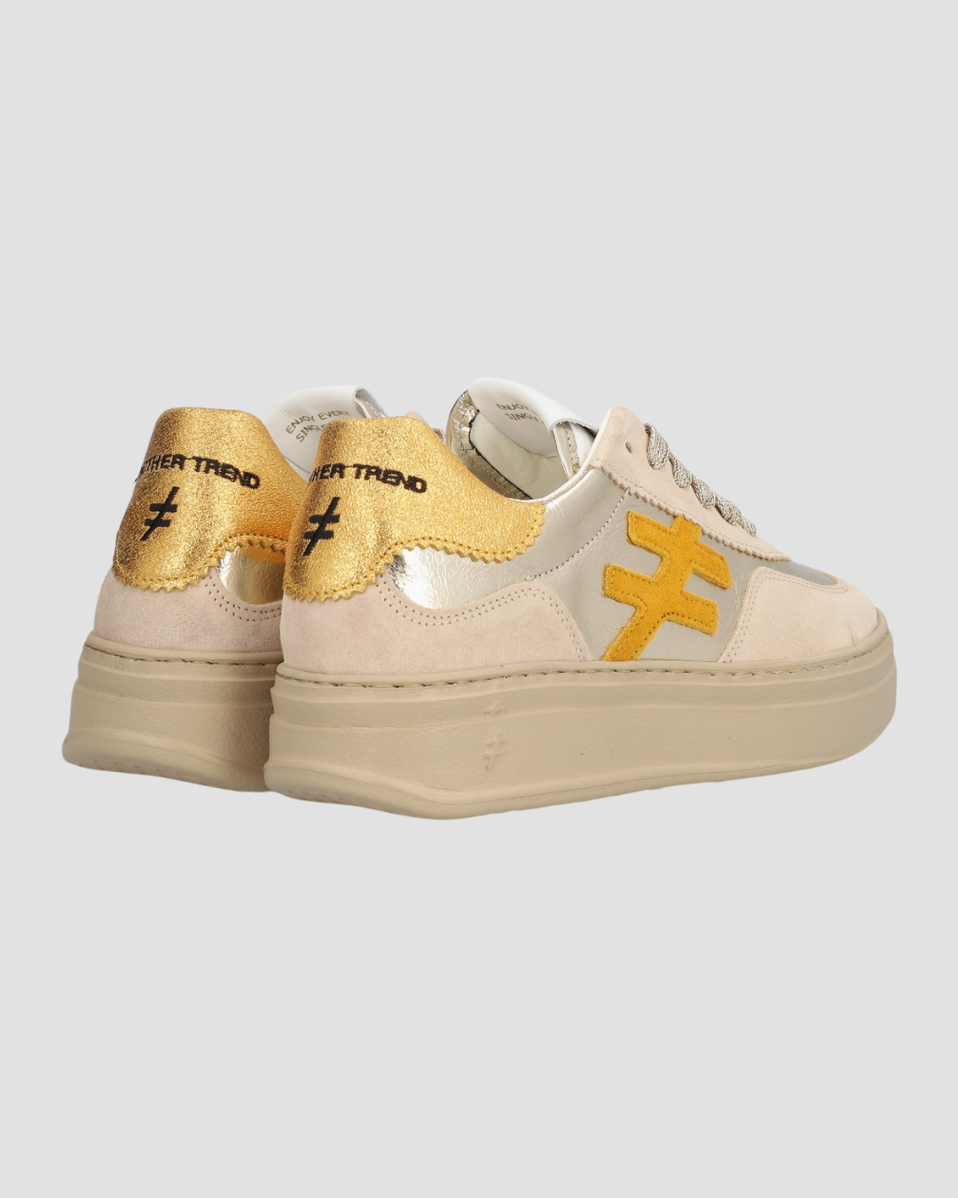 ZAPATILLA ATHLETIC LINO DORADO A035